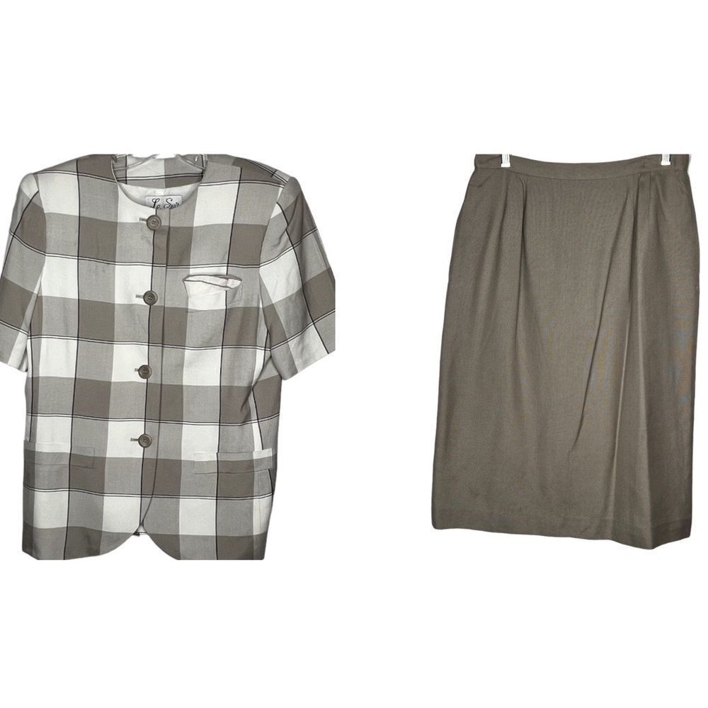 Vintageย LeโSuit Skirt Setโ